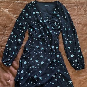 Black and Silver Star Dress